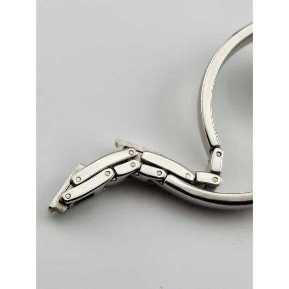 Anne Klein Diamond Accent Bangle Watch with Box Model 10/5551 BKSV - Picture 7 of 12